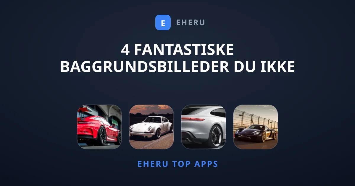 4 fantastiske Baggrundsbilleder du ikke må gå glip af